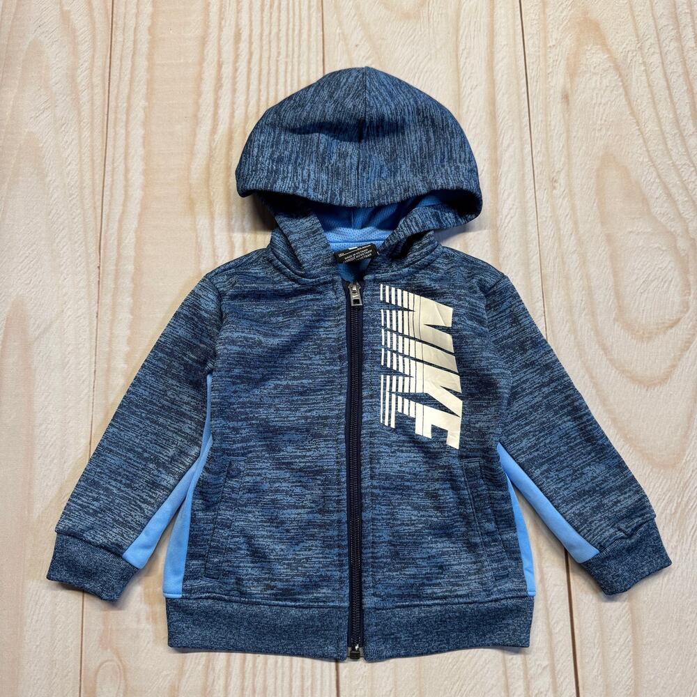Lot Of 4 Nike Adidas Boys Toddler 18-24 Months Sweatshirt Hoodie Full Zip - Picture 3 of 7